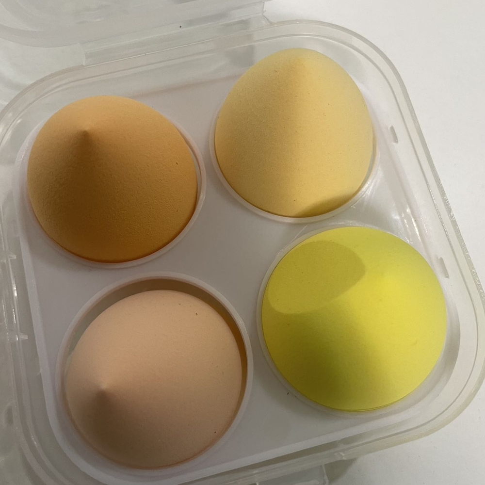 Set of Four Makeup Blending Sponges